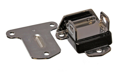 Rocket | RPES-31115G | Locking Engine Mount Chrome w/ Black Urethane SB & BB Chev