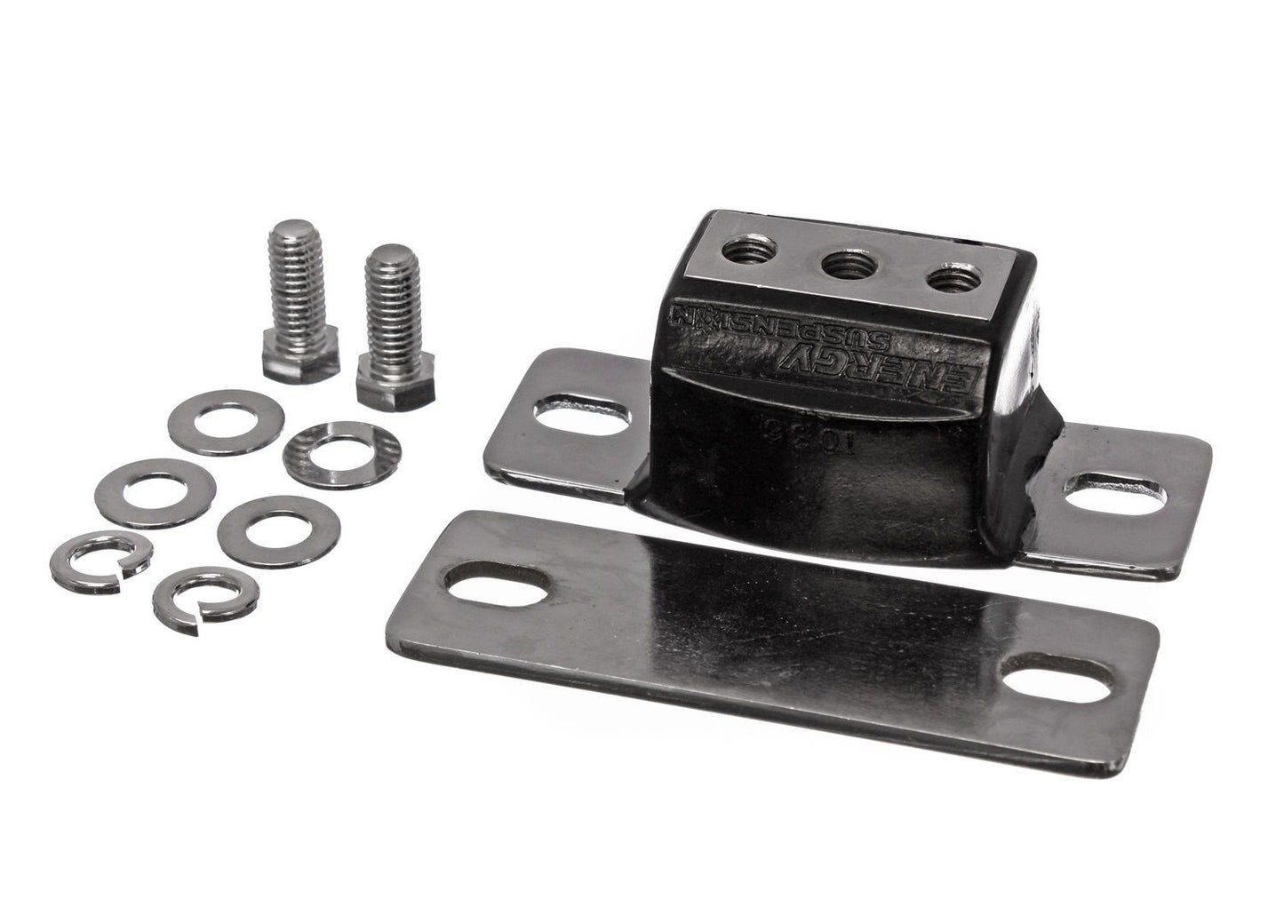 Rocket RPES3-1132G Polyurethane Transmission Mount Black/Chrome suit GM Transmissions