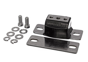 Rocket RPES3-1132G Polyurethane Transmission Mount Black/Chrome suit GM Transmissions