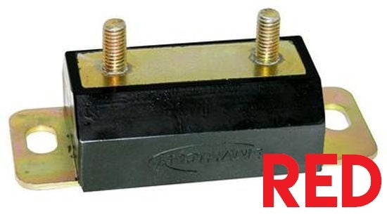 Rocket RPES6-1605 Ford C4 C6 Transmission Red Polyurethane Transmission Mount