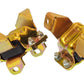 Rocket RPES6-503BL Ford V8 Locking Type Engine Mount Zinc w/ Black Urethane Pair