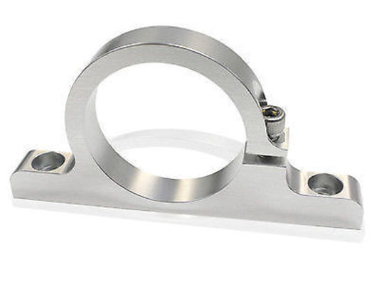 Aeroflow AF66-2049 Aeroflow Billet Filter Bracketfor 1-1/4" Diam Filt Polished