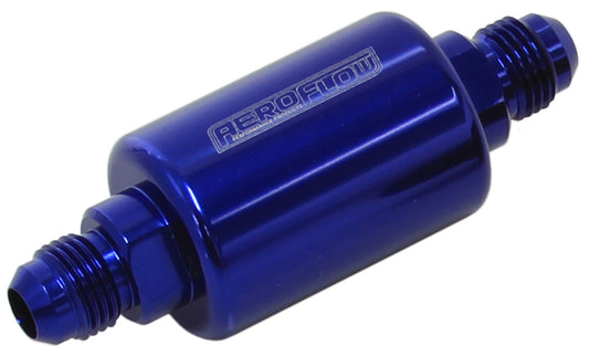 Aeroflow AF66-2052 Aeroflow Filter 40 Micron Blue -6AN 1.25" x 3" Notes