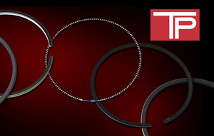 TP Pistons RS4961000CR6TP For Nissan Td42 6Cyl Chrome Piston Rings