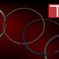 TP Pistons RS4961000CR6TP For Nissan Td42 6Cyl Chrome Piston Rings