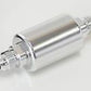 Aeroflow AF66-2052S Aeroflow Filter 40 Micron Silver -6AN 1.25" x 3" Notes