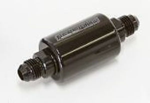 Aeroflow AF66-2053BLK Aeroflow Filter 40 Micron Black -8AN 1.25" x 3" Notes