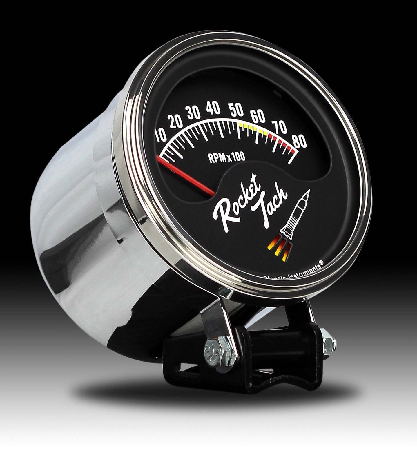 Classic Instruments RT80SLF Rocket - Tachometer 8K RPM 3-3/8"