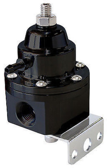 Aeroflow AF66-2055BLK -6 ORB Efi Fuel Pressure Reg 1200Hp Handles 98Ron Eth Meth
