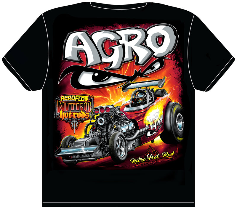 Aeroflow Agro Nitro Hot Rod T-Shirt