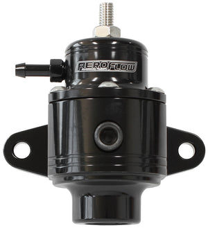 Aeroflow AF66-2058BLK -6ORB Efi Fuel Pressure Reg 800Hp Handles 98Ron Eth Meth