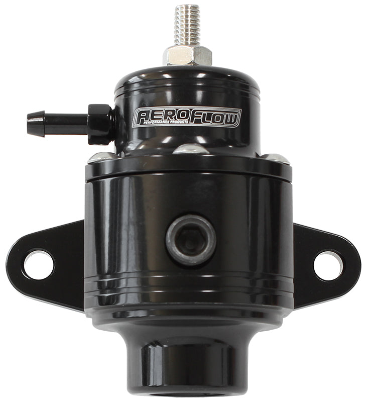 Aeroflow AF66-2058BLK -6ORB Efi Fuel Pressure Reg 800Hp Handles 98Ron Eth Meth