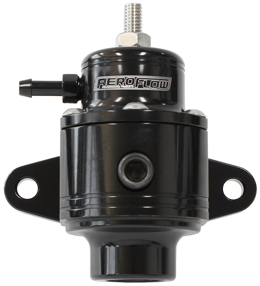 Aeroflow AF66-2058BLK -6ORB Efi Fuel Pressure Reg 800Hp Handles 98Ron Eth Meth