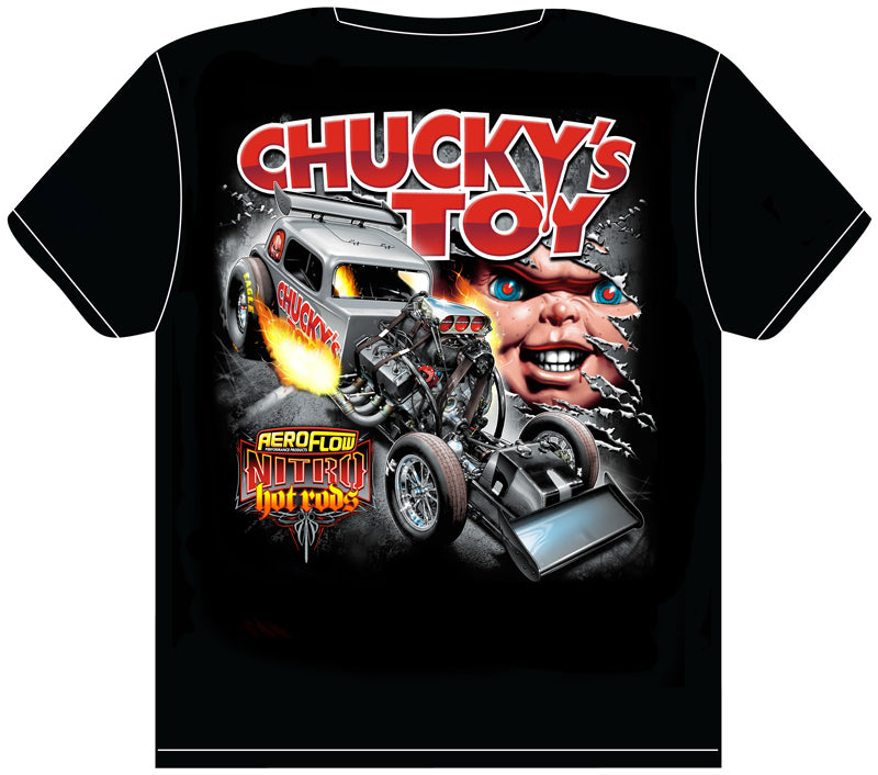 Aeroflow Chucky Nitro Hot Rod T-Shirt