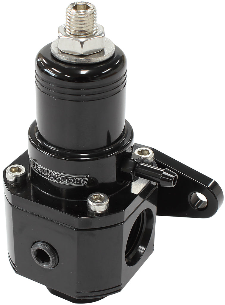 Aeroflow AF66-2059BLK -8ORB Efi / Carb Presure Regul800Hp Handles 98Ron Eth Meth