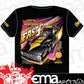 Aeroflow Fast Company Outlaw Nitro Funny Car T Shirt Youth XLarge Rtfc-Youth XL (RTFC-YOUTHXL)