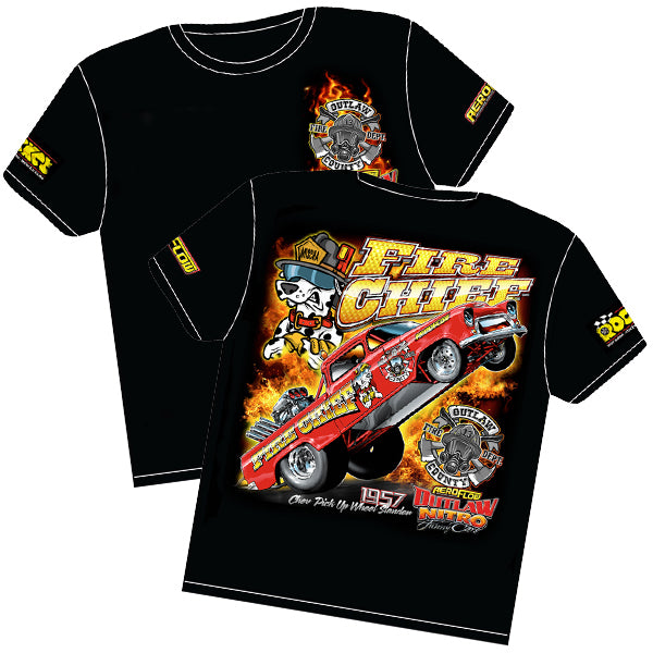 Rocket Firechief Wheelstander T-Shirt