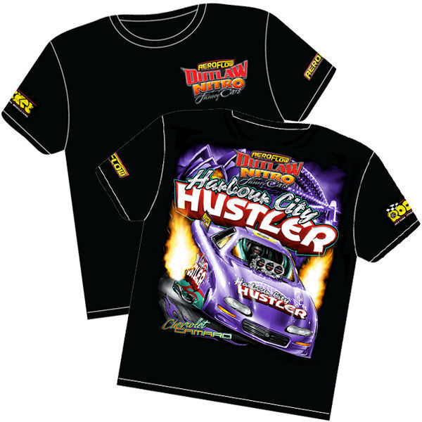 Aeroflow Harbour City Hustler Outlaw Nitro Funny Car T-Shirt
