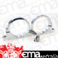 Aeroflow AF66-2246 Aeroflow Billet Dual Bracket For 2.5" Diam Filter AF64-2150
