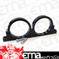 Aeroflow AF66-2246BLK Aeroflow Billet Dual Bracket For 2.5" Diam Filter AF64-2150