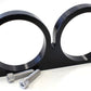Aeroflow AF66-2246BLK Aeroflow Billet Dual Bracket For 2.5" Diam Filter AF64-2150