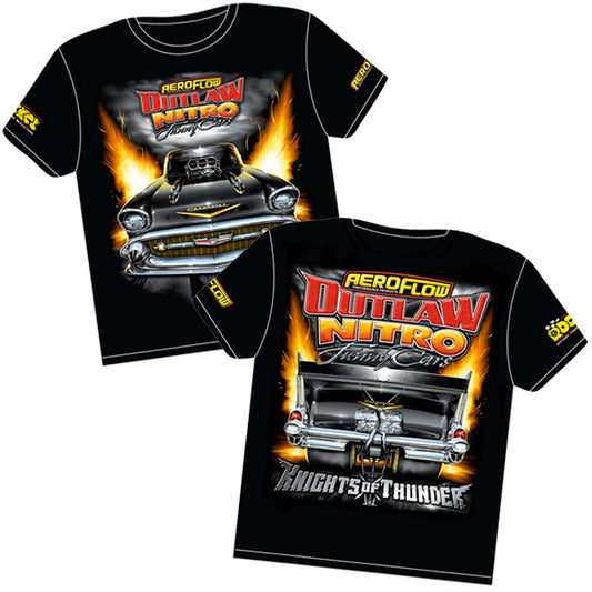 Aeroflow Knights Of Thunder Nitro Funny Car T-Shirt