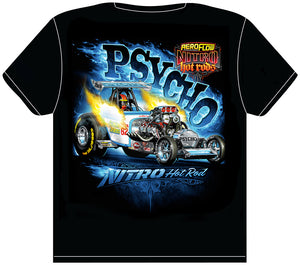 Aeroflow Psycho Nitro Hot Rod T-Shirt