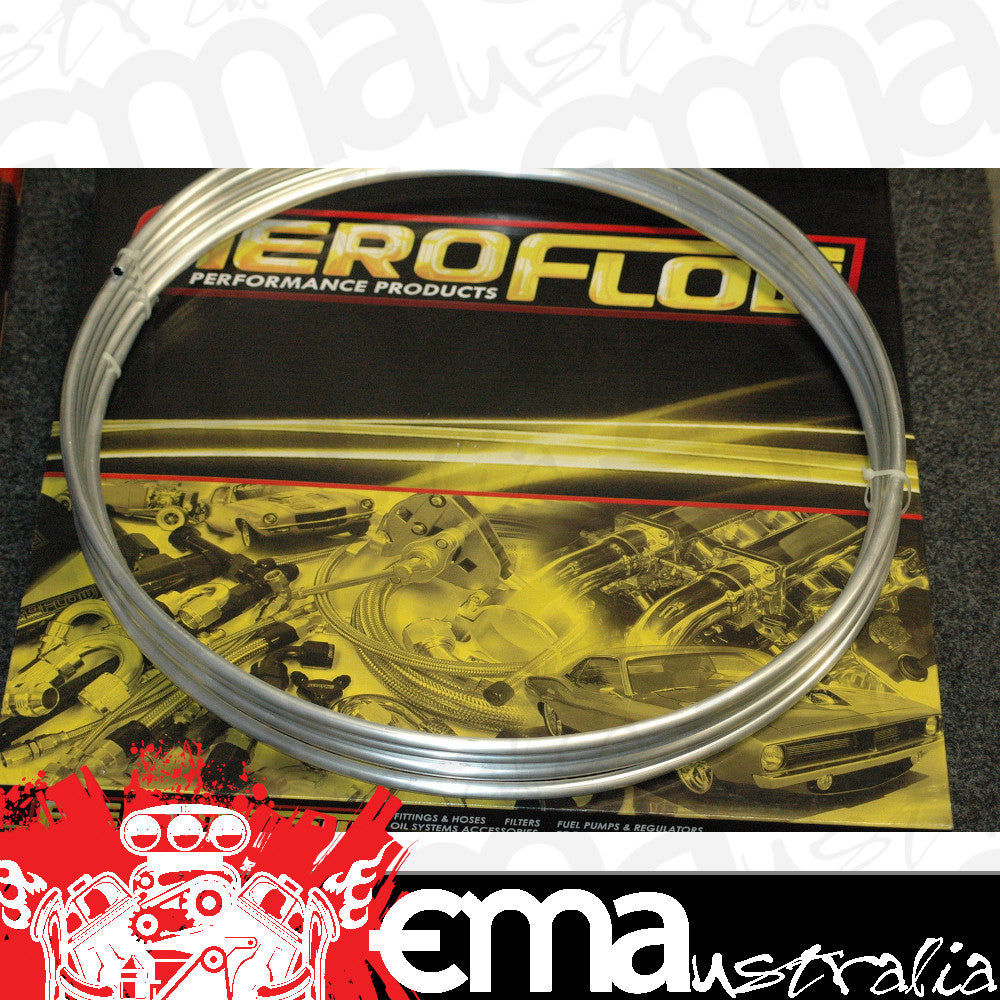 Aeroflow AF66-3001 1/2" Alloy Fuel Line (12.7mm ) Natural Finish (Raw Finish)