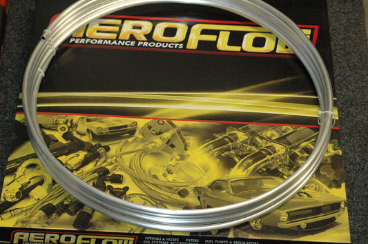 Aeroflow AF66-3001 1/2" Alloy Fuel Line (12.7mm ) Natural Finish (Raw Finish)