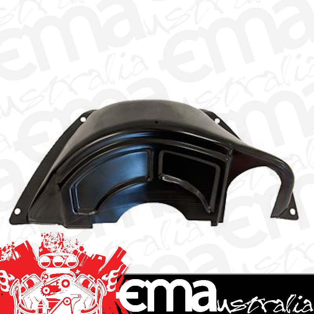 RTS RTS-22-9417BK Transmission FleXPlate Dust Cover Chevrolet Holden Powerglide Black