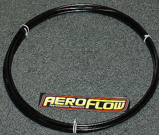 Aeroflow AF66-3001BLK 1/2" Alloy Fuel Line (12.7mm ) Black Anodised Methanol / E85