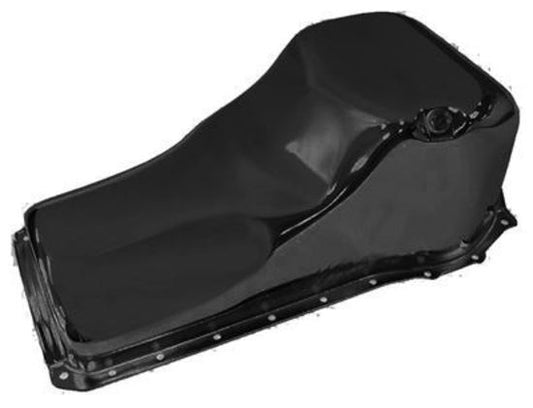 RTS RTS-25-9310BK Oil Pan Sump Steel Black Finish 4 qt. Ford Falcon 302c351c 351M 400 Cleveland (each)