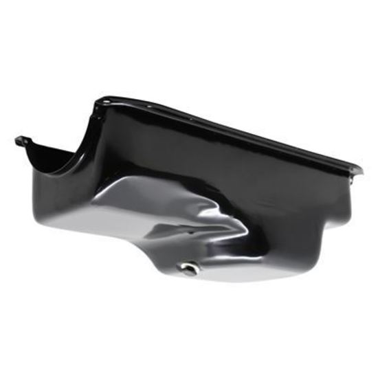 RTS RTS-25-9311BK Oil Pan Sump Steel Black Finish 4 qt. Chrysler Dodge Plymouth 273 318 340 (each)