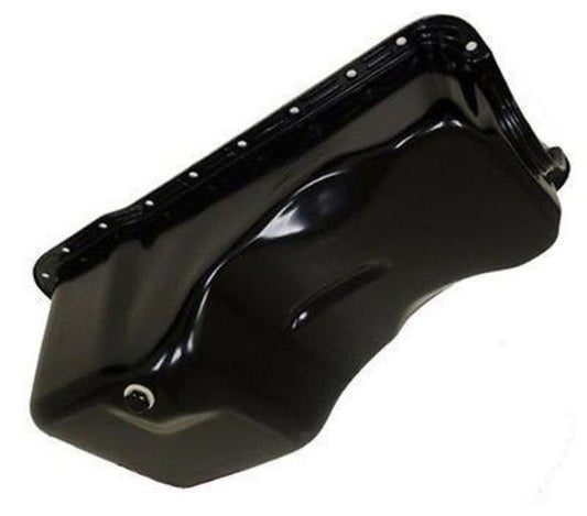 RTS RTS-25-9532BK Oil Pan Sump Steel Black Finish Ford 351W Front Sump 69-92