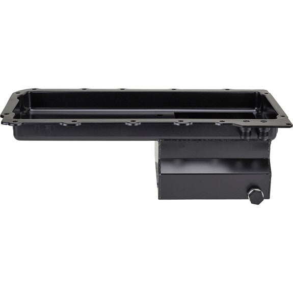RTS RTS-3002 Chev Holden Oil Pan 10AN 6.5 litre Capacity Rear Sump Pick-Up Matte Black