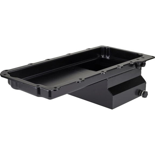 RTS RTS-3002 Chev Holden Oil Pan 10AN 6.5 litre Capacity Rear Sump Pick-Up Matte Black