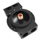 RTS RTS-OM3302-FRA Remote Oil Filter Head w/ FRAM HP4 Filter 13/16''-16 Thread AN12 ORB Po Adjustable Bracket Billet Aluminium Black