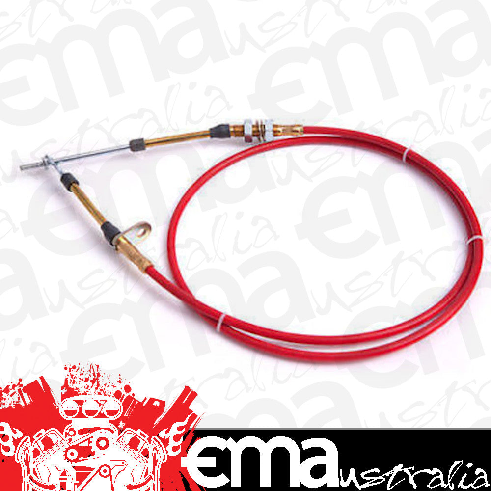 Aeroflow AF72-1002 Race Shifter Cable 5 Foot Red Replaces B&M Bm80833