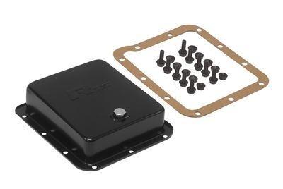 RTS RTS70400 Transmission Pan Kit Ford C4 Deep Stamped Steel Black 1-3/4' deeper