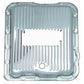 RTS RTS70800CH Chrome Steel Transmission Pan GM Turbo 700R4 & 4L60 Deep Style Finned Bottom Incl. Drain Plug