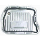 RTS RTS70920CH Chrome Steel Transmission Pan Chrysler Torqueflite 727 Finned Bottom incl Drain Plug