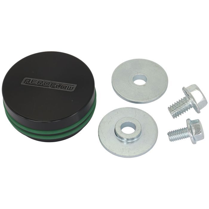 Aeroflow Performance AF72-1102 GM TH400 Speedo Sensor Delete Plug Billet Aluminium Block Off