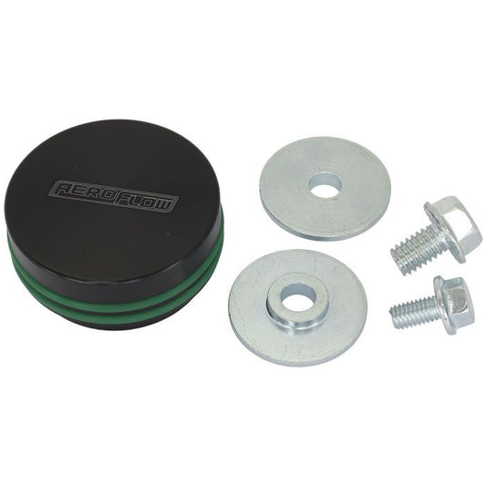 Aeroflow Performance AF72-1102 GM TH400 Speedo Sensor Delete Plug Billet Aluminium Block Off