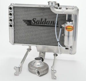 Saldana Racing SAL-15CFDM-R Sprint Car Cross Flow Direct Mount Radiator Replacement Radiator Only No Accessories