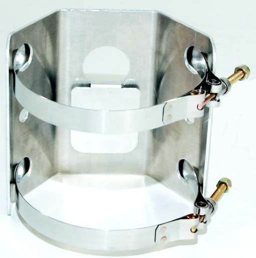 Saldana Racing SAL-OTMB1 Oil Tank Mounting Bracket 1 Piece Bracket w/ Mounting Clamps