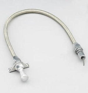 Aeroflow AF72-2501 GM Powerglide Trans Dipstick Firewall Mount Chrome Finish