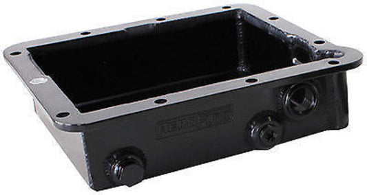 Aeroflow AF72-3000BLK Ford C4 3" Deep Fabric Trans Mission Pan Inc Mounting Acces