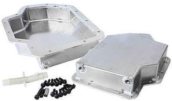 Aeroflow AF72-3001 Th400 3" Deep Fabricated Transmission Pan Inc Filter Extensi