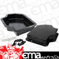 Aeroflow AF72-3001BLK Th400 3" Deep Fabricated Transmission Pan Inc Filter Extensi