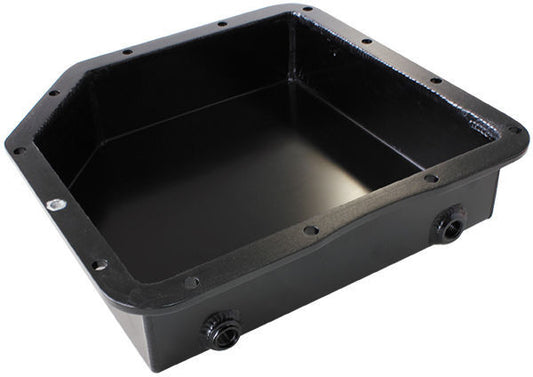 Aeroflow AF72-3003BLK Th350 3" Deep Fabricated Transpan Black Inc Filter Extension